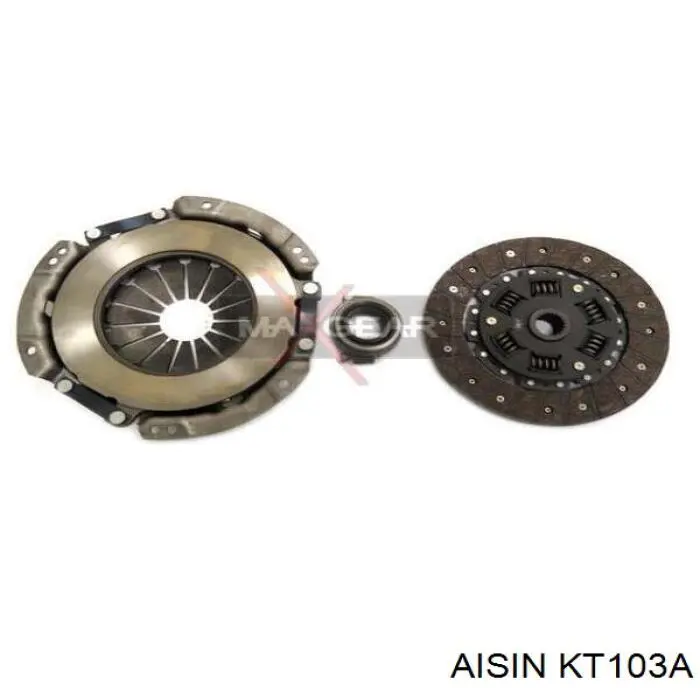 KT103A Aisin Kit de embraiagem (3 peças)