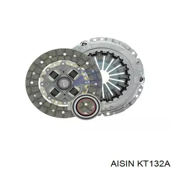 KT132A Aisin Kit de embraiagem (3 peças)