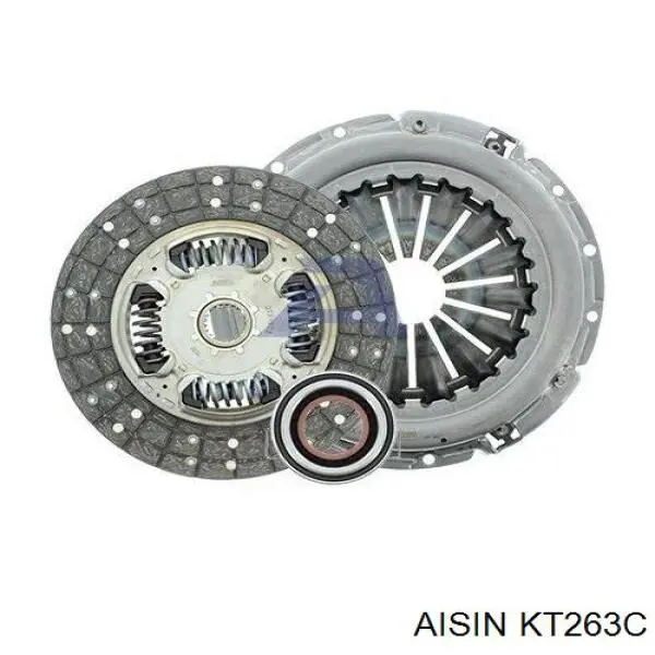 KT263C Aisin Kit de embraiagem (3 peças)