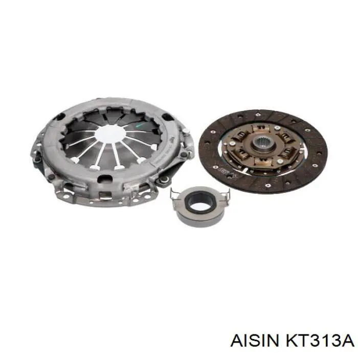 Compre KT313A Aisin Kit de embraiagem (3 peças)