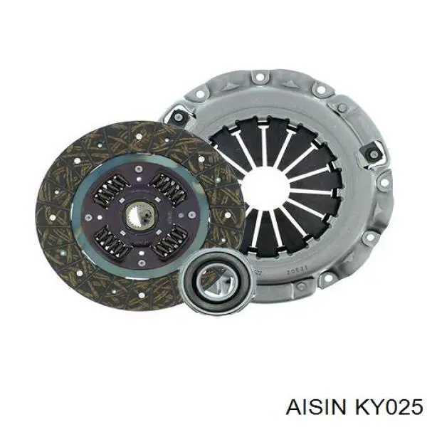 KY025 Aisin Kit de embraiagem (3 peças)