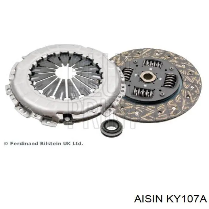 KY107A Aisin Kit de embraiagem (3 peças)