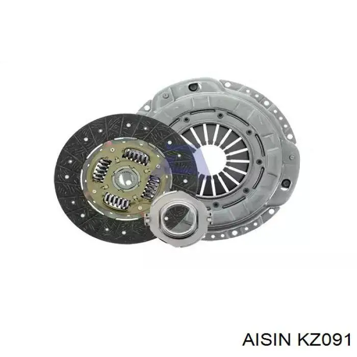 KZ091 Aisin Kit de embraiagem (3 peças)