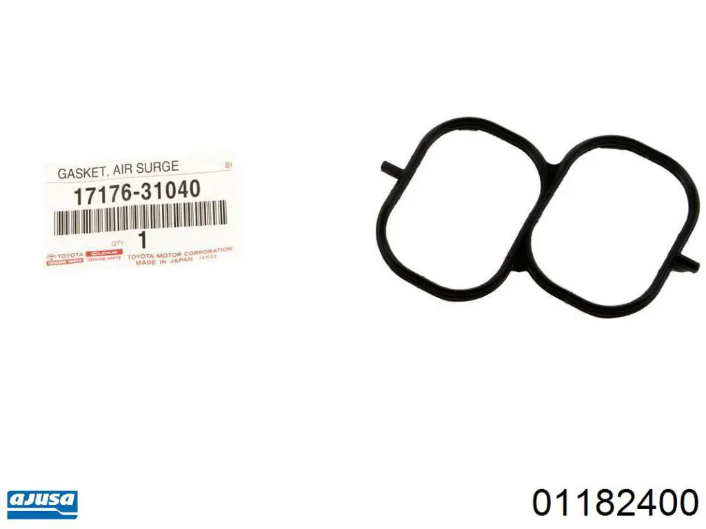 Compre 01182400 Ajusa Vedante superior de tubo coletor de admissão