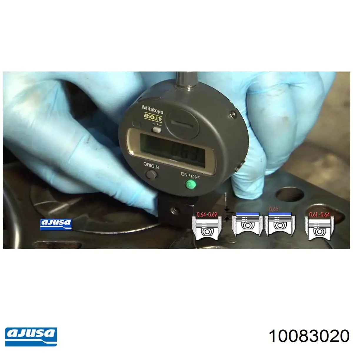 Compre 10083020 Ajusa Vedante de cabeça de motor (CBC)