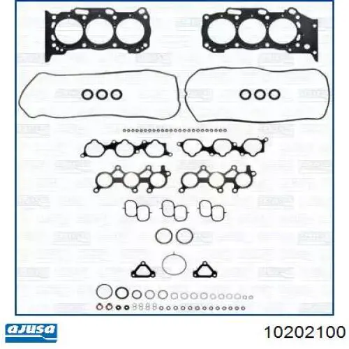 10202100 Ajusa Vedante de cabeça de motor (CBC)