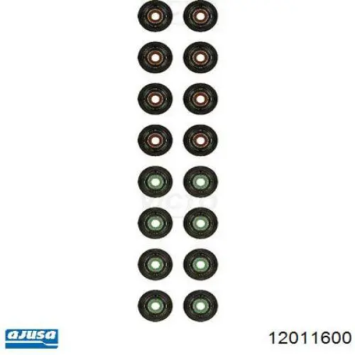 Compre 12011600 Ajusa Vedação de válvula (de óleo) de admissão