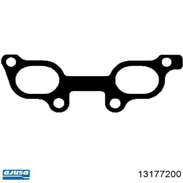 Vedante de tubo coletor de escape EX005361000 NIPPON MOTORS