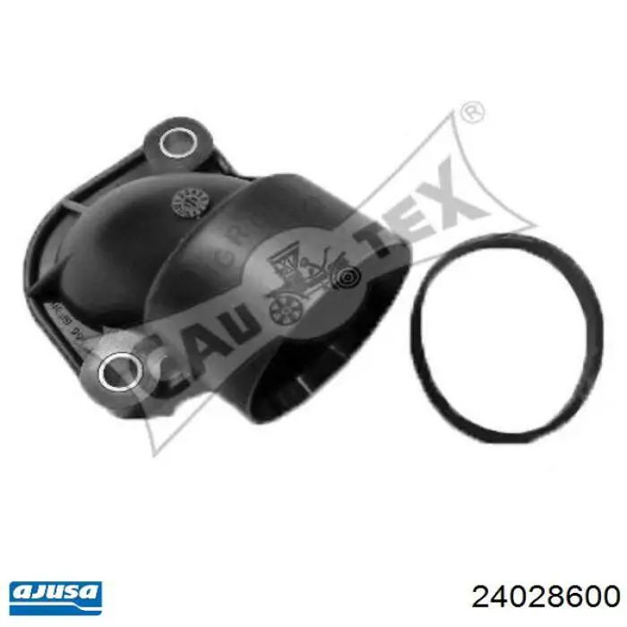 24028600 Ajusa Flange do sistema de esfriamento (união em T)