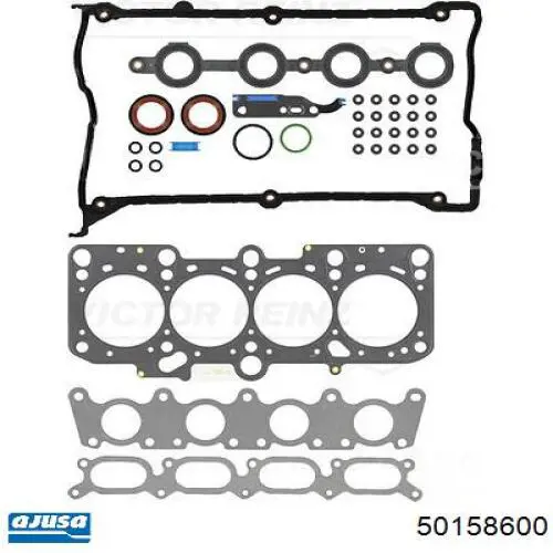 Compre 50158600 Ajusa Kit de vedantes de motor completo