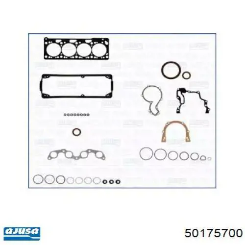 Kit de vedantes de motor completo Skoda Felicia I 791, 6U1