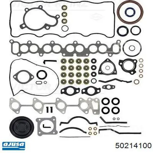 Kit de vedantes de motor completo Hyundai Terracan  HP