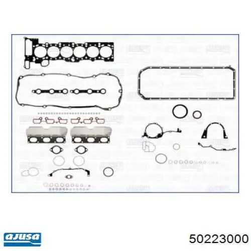 Kit de vedantes de motor completo BMW 3  E46