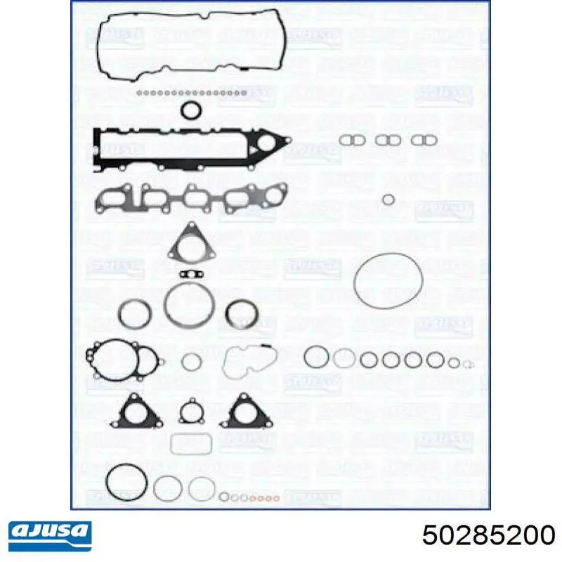 Kit de vedantes de motor completo Mazda 8LBF10271 preço, a partir de 137,63 USD