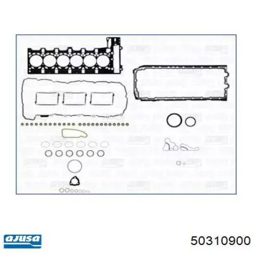 Kit de vedantes de motor completo para BMW X3  F25