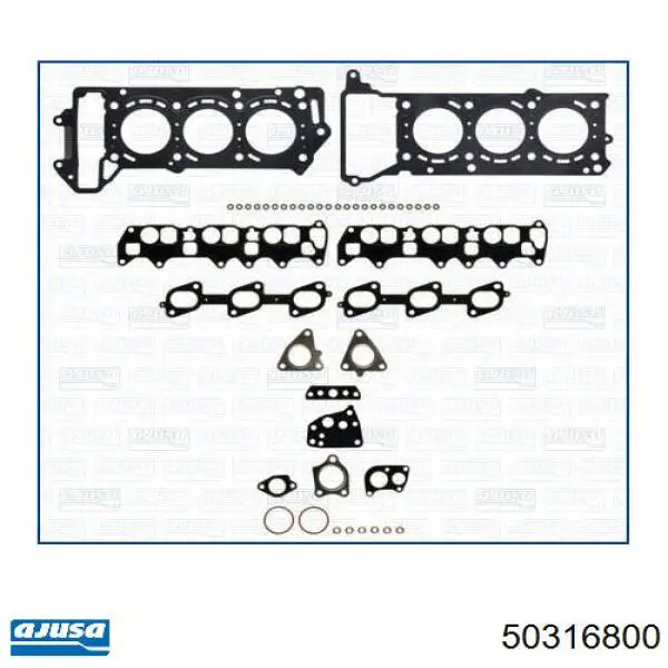 Kit de vedantes de motor completo Mercedes S  W221
