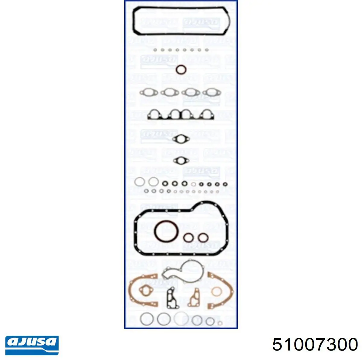 Kit de vedantes de motor completo Audi 80 B4 8C2
