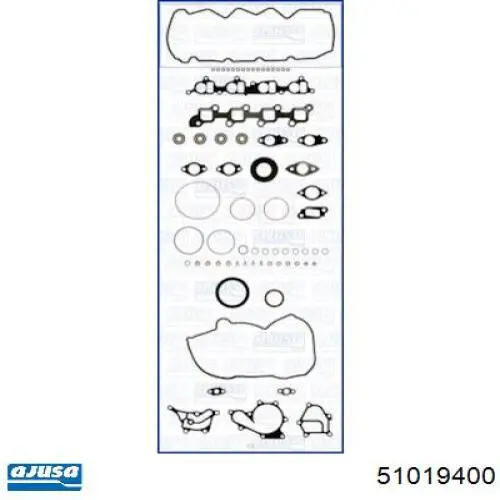 Kit de vedantes de motor completo Ajusa 51019400 preço, a partir de 210,13 USD