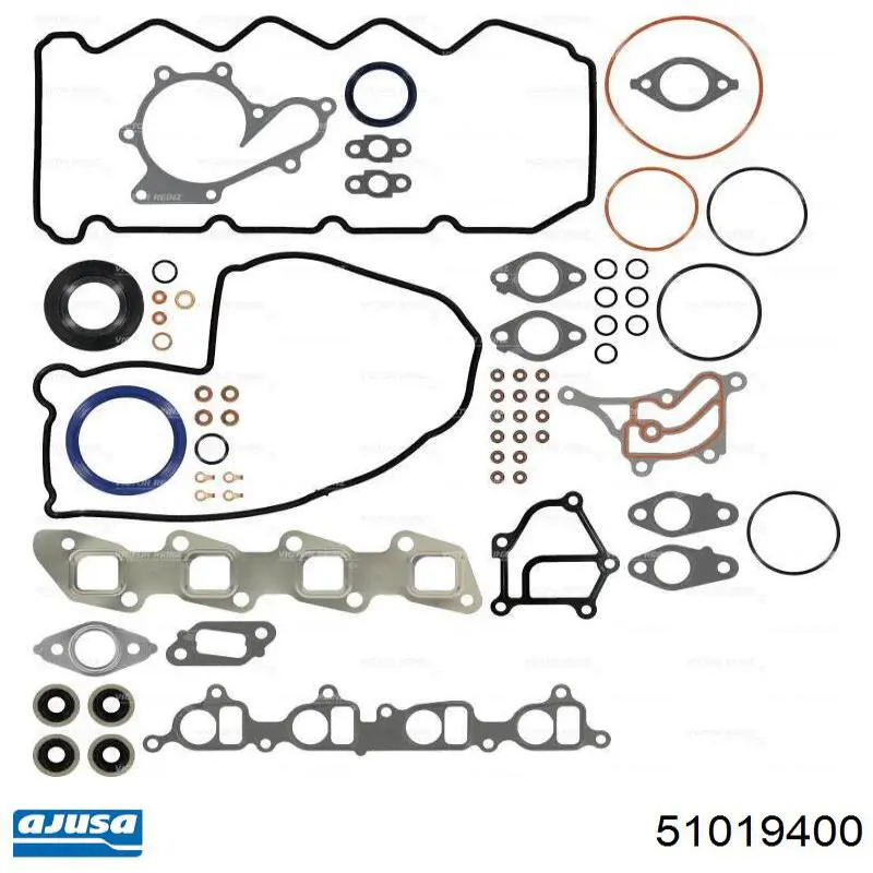 Compre 51019400 Ajusa Kit de vedantes de motor completo