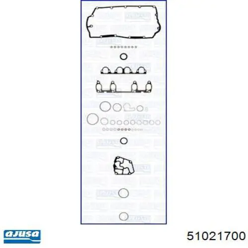 Kit de vedantes de motor completo Ford Galaxy I VY WGR