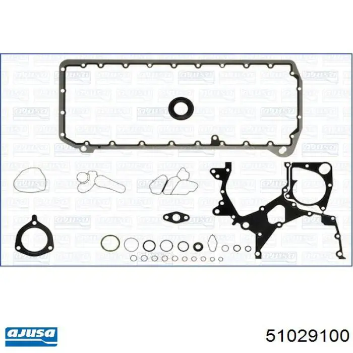 Kit de vedantes de motor completo BMW 3  E90