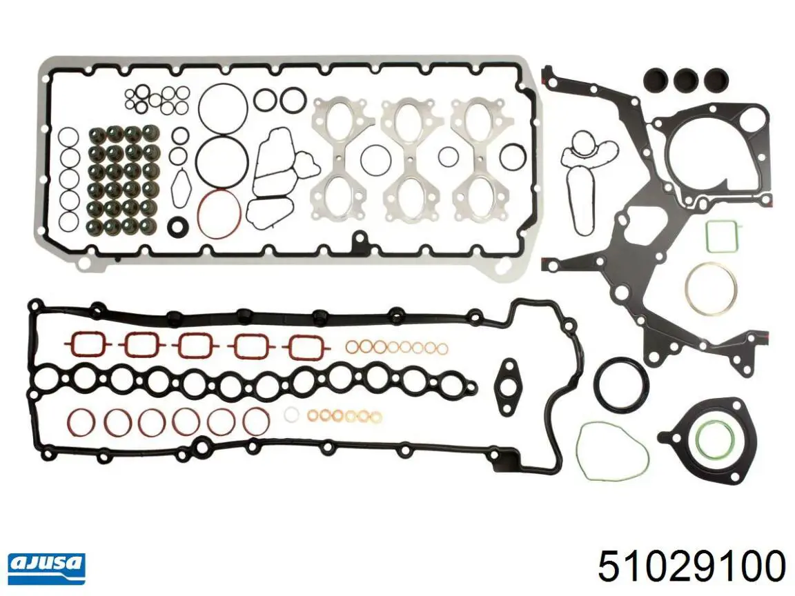 Kit de vedantes de motor completo para BMW 3  E90
