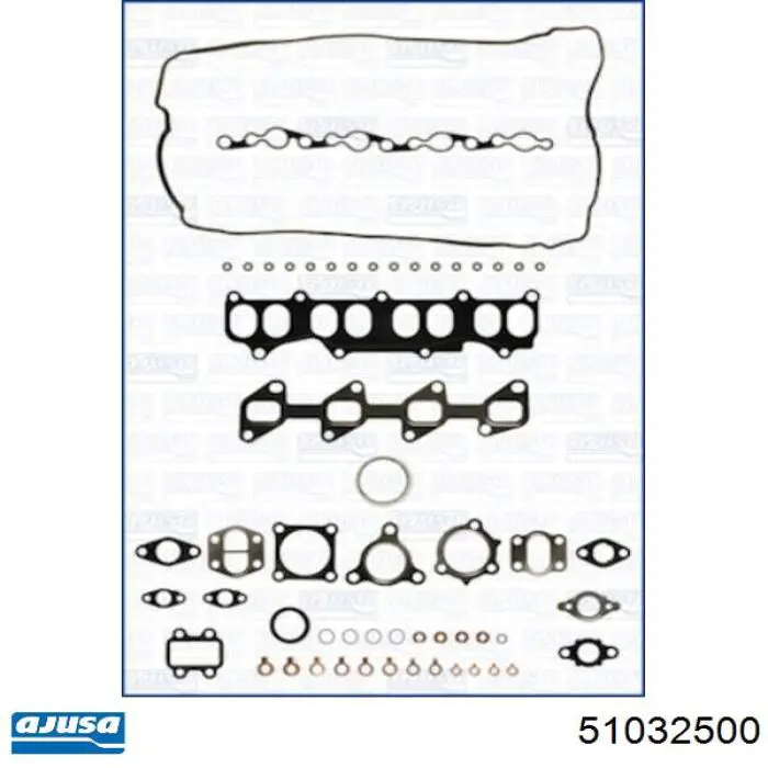 041110R071 Toyota Kit de vedantes de motor completo