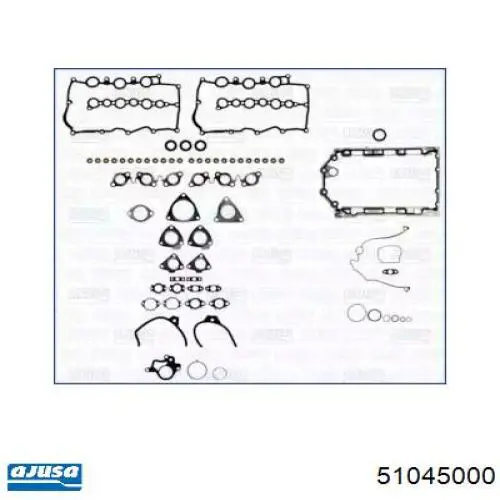 Kit de vedantes de motor completo para Land Rover Range Rover SPORT II L494