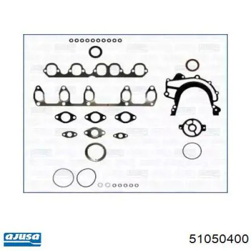 Kit de vedantes de motor completo para Volkswagen Crafter 30-35 2E, 2EE, 2EK