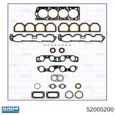 D3020900 Glaser Kit superior de vedantes de motor