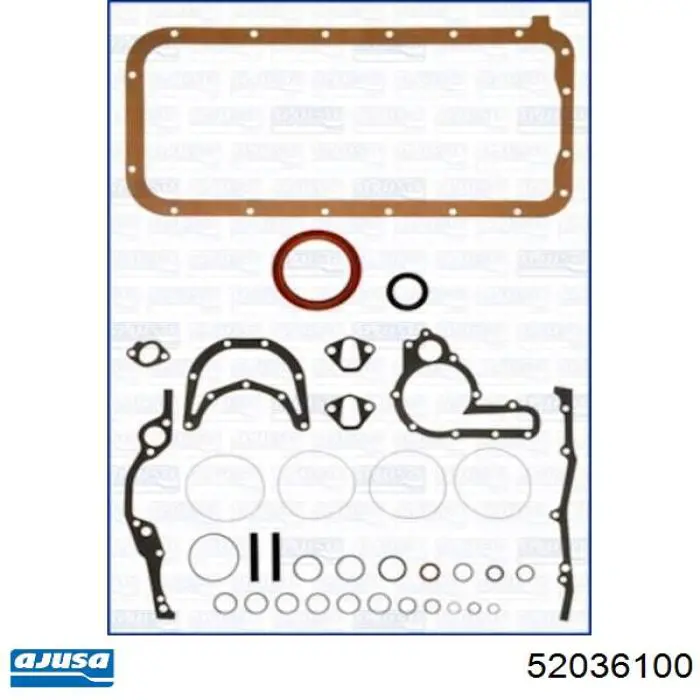 Kit superior de vedantes de motor Ajusa 52036100 preço, a partir de 77,22 USD