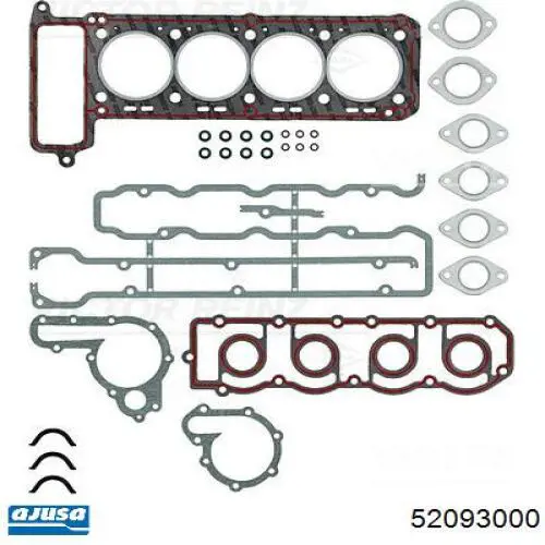 Kit superior de vedantes de motor Ajusa 52093000 preço, a partir de 197,13 USD