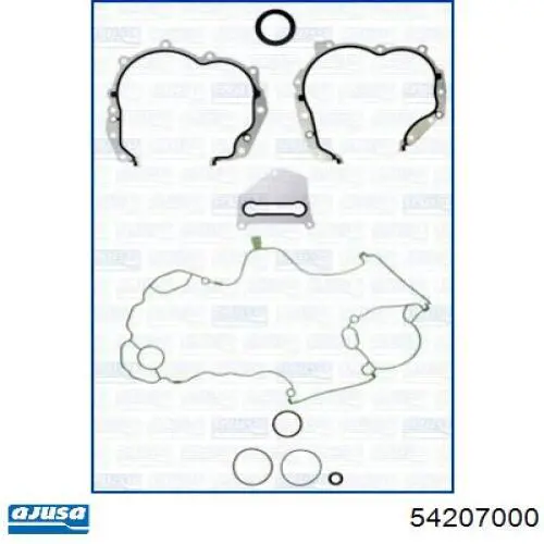 54207000 Ajusa Kit inferior de vedantes de motor