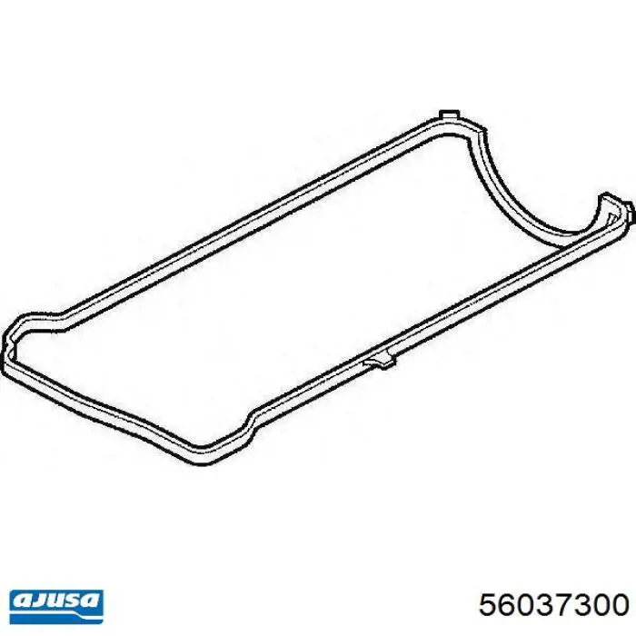 56037300 Ajusa Vedante de tampa de válvulas de motor