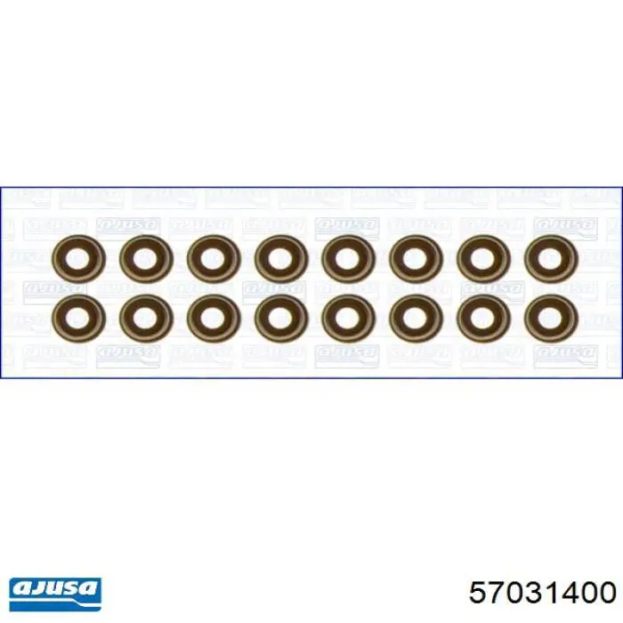 Vedação de válvula (coletor de óleo), admissão/escape, kit para um motor Ajusa 57031400 preço, a partir de 40,31 USD
