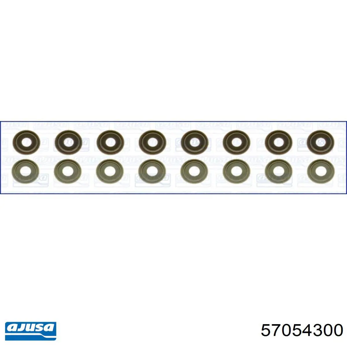 Vedação de válvula (coletor de óleo), admissão/escape, kit para um motor Ajusa 57054300 preço, a partir de 40,56 USD