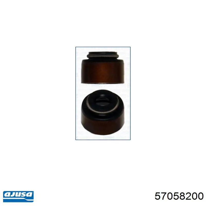 Compre 125402403 Victor Reinz Vedação de válvula (coletor de óleo), admissão/escape, kit para um motor