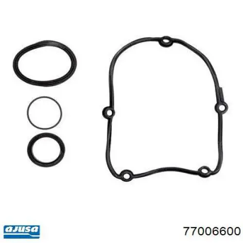 77006600 Ajusa Vedante de tampa dianteira de motor, kit
