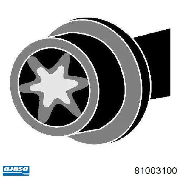 Compre 81003100 Ajusa Parafuso de cabeça de motor (CBC)