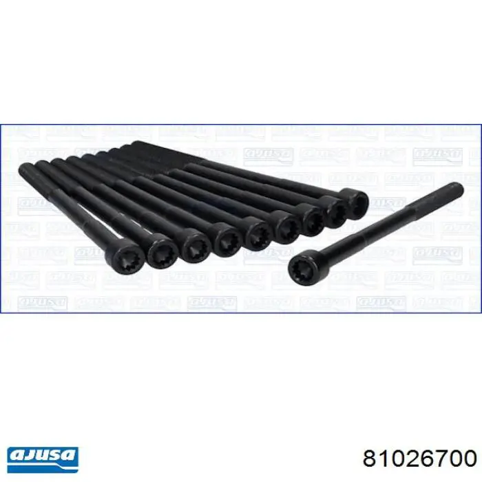 81026700 Ajusa Parafuso de cabeça de motor (CBC)