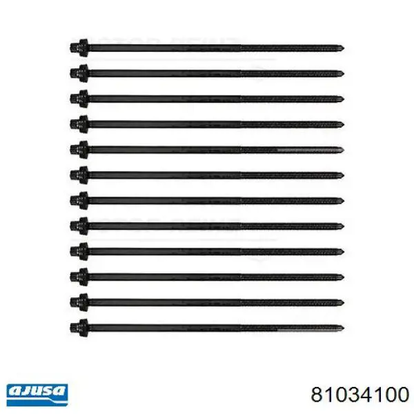 81034100 Ajusa Parafuso de cabeça de motor (CBC)