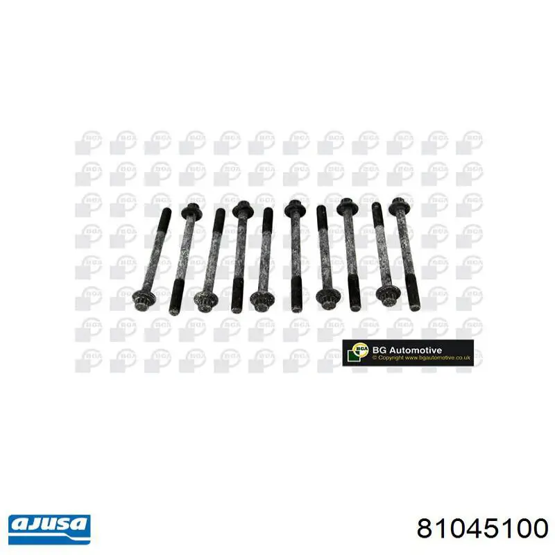 81045100 Ajusa Parafuso de cabeça de motor (CBC)