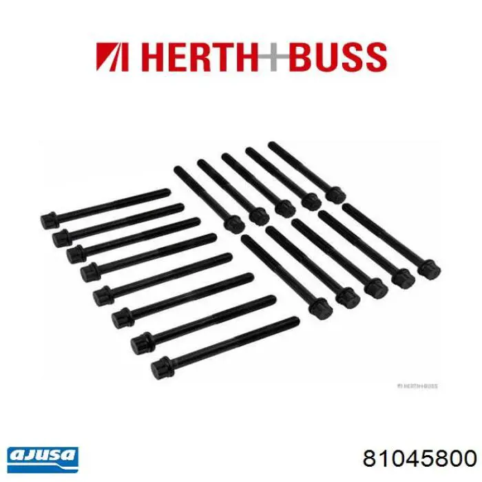 81045800 Ajusa Parafuso de cabeça de motor (CBC)