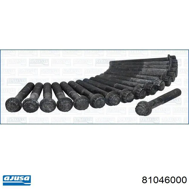 81046000 Ajusa Parafuso de cabeça de motor (CBC)