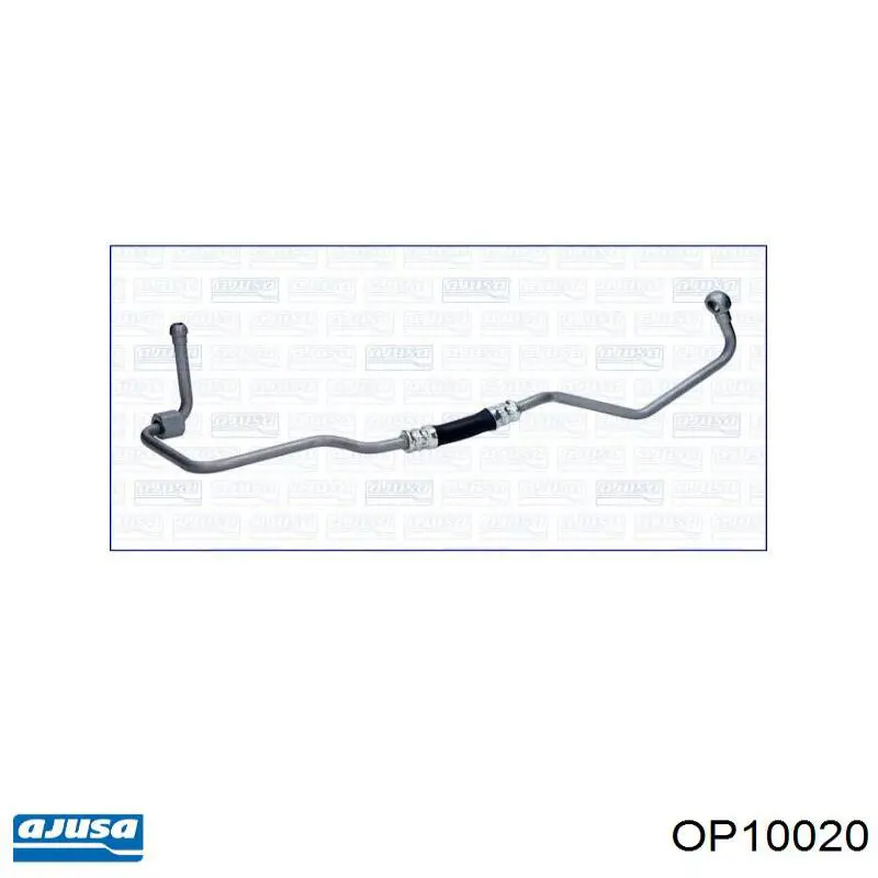 OP10020 Ajusa Tubo (mangueira) de fornecimento de óleo de turbina