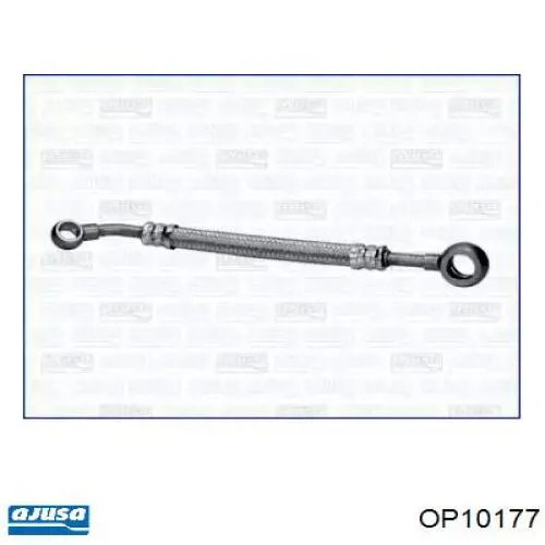 116438 Peugeot/Citroen Tubo (mangueira) de fornecimento de óleo de turbina