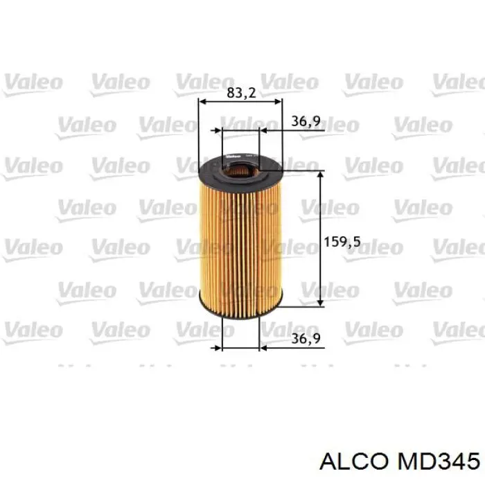Compre MD345 Alco Filtro de óleo
