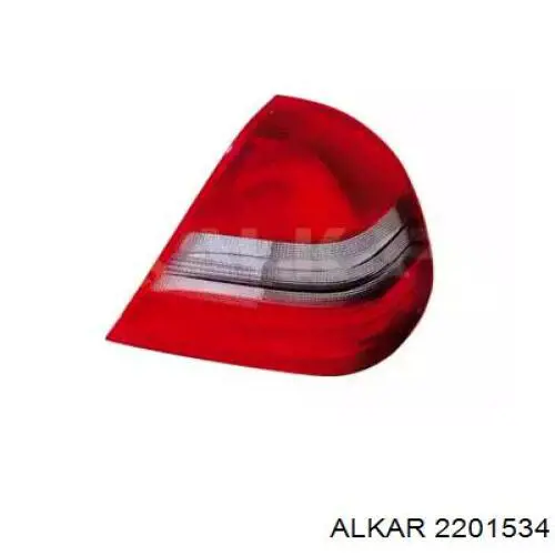 Lanterna traseira esquerda 2201534 Alkar