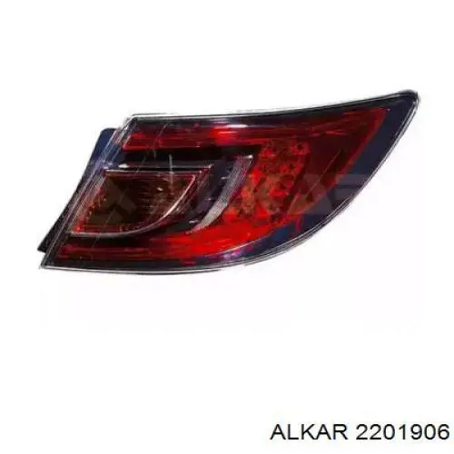 Compre GS1F51170E Mazda Lanterna traseira esquerda externa
