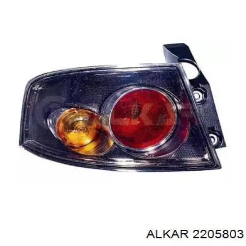 Lanterna traseira esquerda externa Alkar 2205803 preço, a partir de 56,28 USD